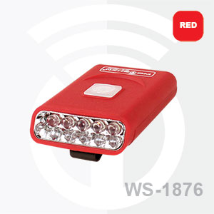 충전식 모자 LED 라이트(5핀)(WS-1876)빨강