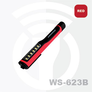 6+1 헨디포켓 작업등 블리스터(WS-623B)빨강