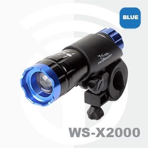 LED T5 자전거 줌 라이트(WS-X2000)파랑