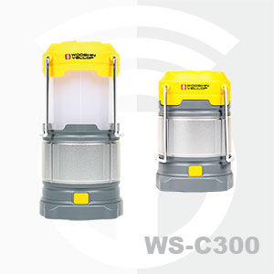 슬라이딩 충전식[5핀] LED 캠핑랜턴[AA배터리 겸용](WS-C300)